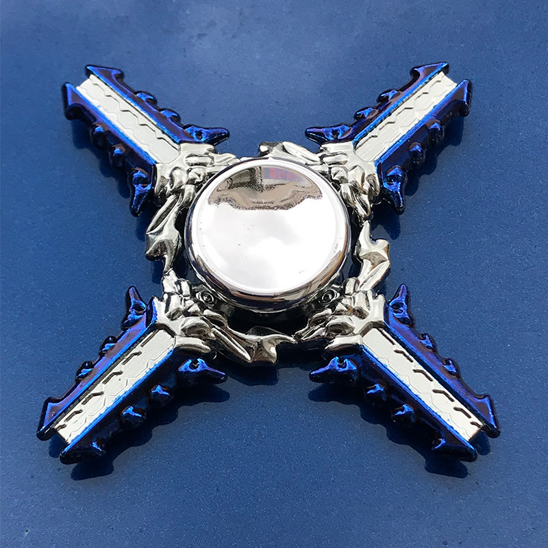 Xu Jutao New Chicken Metal Fidget Spinner Popular Fortress Hand Spinner Jesus Survival Toy Stall Xu Jutao New Chicken Metal Fidget Spinner Popular Fortress Hand Spinner Jesus Survival Toy Stall