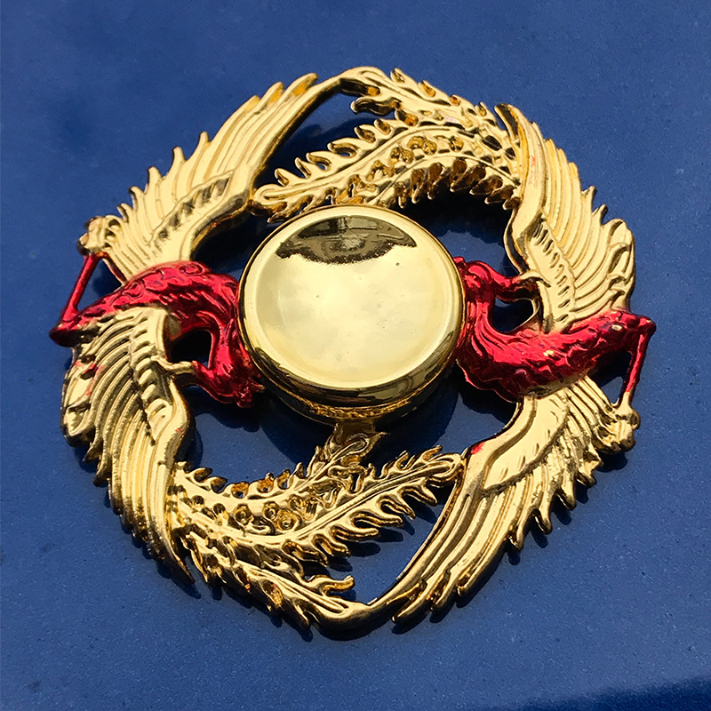 Xu Jutao New Chicken Metal Fidget Spinner Popular Fortress Hand Spinner Jesus Survival Toy Stall Xu Jutao New Chicken Metal Fidget Spinner Popular Fortress Hand Spinner Jesus Survival Toy Stall