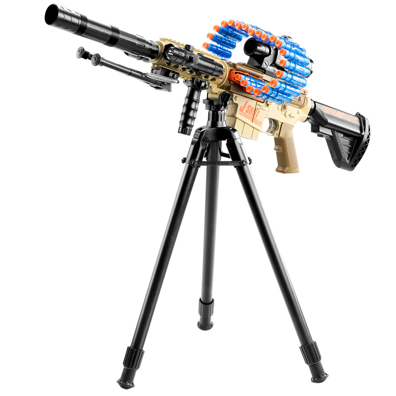 Big Boy Toy Soft Bullet Gun CS Battle Gun Jesus Survival Submachine Gun Children 7-14 Years Old Gift
