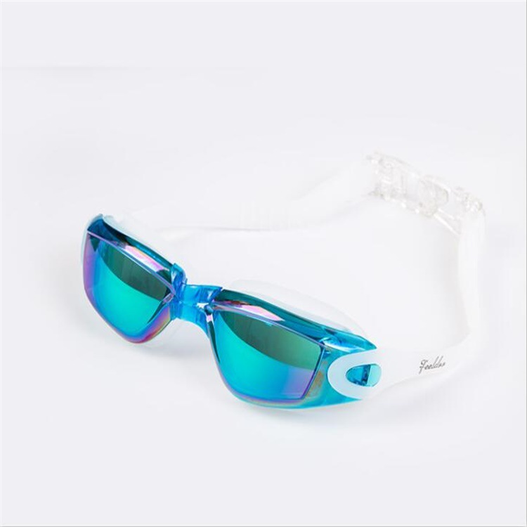 Feiduo Adult Goggles Factory Direct Sales Adult Swimming Goggles Anti-Fog Waterproof Electroplating Swimming Glasses Currently Available