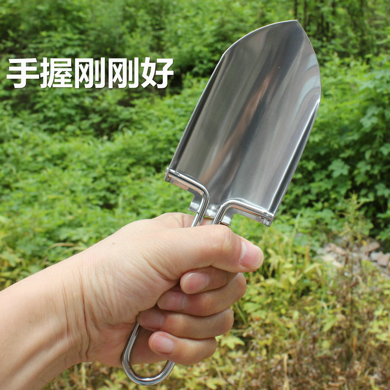 Cross-Border Amazon Hot Selling Outdoor Tools Garden Shovel Flower Planting Small Shovel Stainless Steel Folding Agricultural Tools Cross-Border Amazon Hot Selling Outdoor Tools Garden Shovel Flower Planting Small Shovel Stainless Steel Folding Agricultural Tools