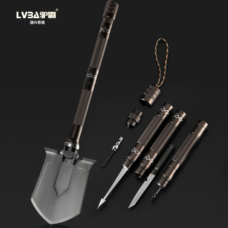 Douyin Online Influencer Shovel Outdoor Multi-Functional Shovel Folding Spade Military Shovel Military Shovel Camping Self-Defense Tool Douyin Online Influencer Shovel Outdoor Multi-Functional Shovel Folding Spade Military Shovel Military Shovel Camping Self-Defense Tool