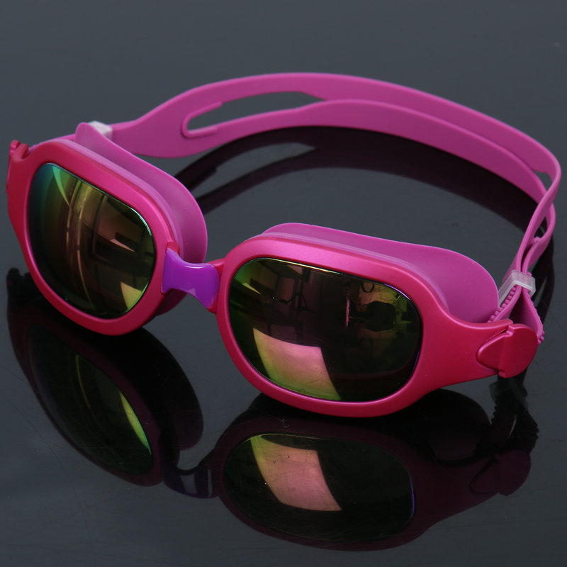 Feiduo Swimming Goggles Factory Direct Sales New Swimming Glasses Electroplating Swimming Goggles Large Frame Diving Glasses Currently Available