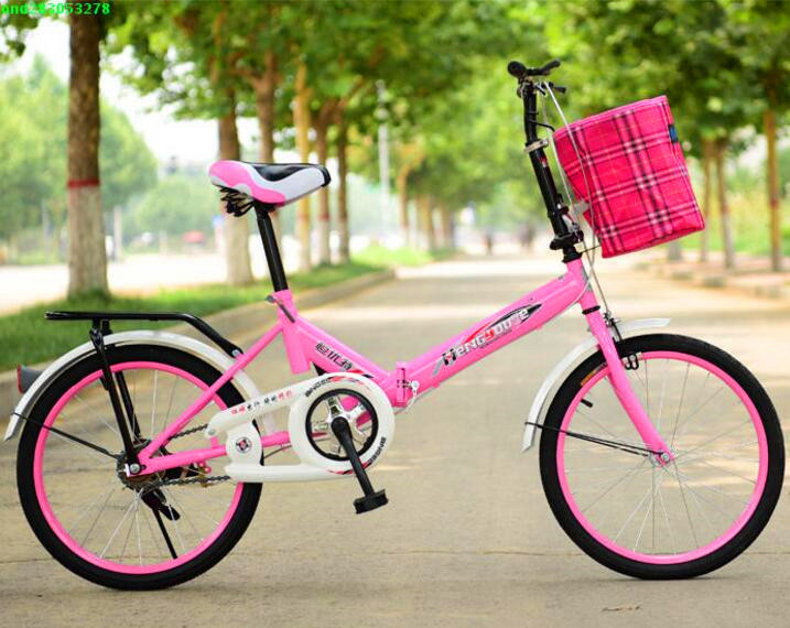 Folding bicycle men and women&#039;s weightless bicycle folding mountain bike 20 inch children&#039;s bike