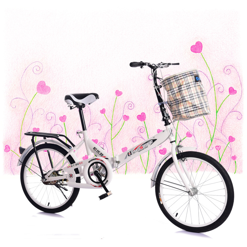 Folding bicycle men and women's weightless bicycle folding mountain bike 20 inch children's bike Folding bicycle men and women's weightless bicycle folding mountain bike 20 inch children's bike