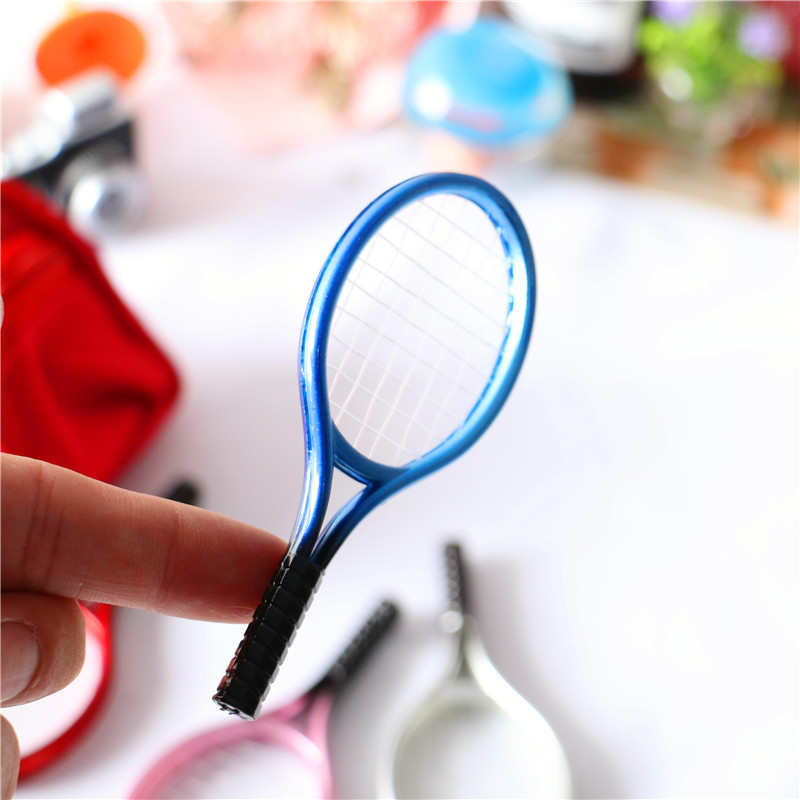 Dollhouse Doll House Mini Scene Accessories Simulation Mini Sports Supplies Tennis Rackets Tennis Model Set Dollhouse Doll House Mini Scene Accessories Simulation Mini Sports Supplies Tennis Rackets Tennis Model Set
