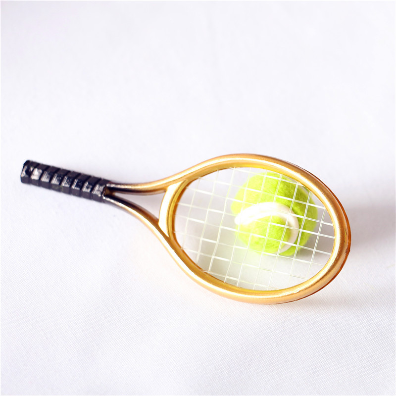 Dollhouse Doll House Mini Scene Accessories Simulation Mini Sports Supplies Tennis Rackets Tennis Model Set Dollhouse Doll House Mini Scene Accessories Simulation Mini Sports Supplies Tennis Rackets Tennis Model Set