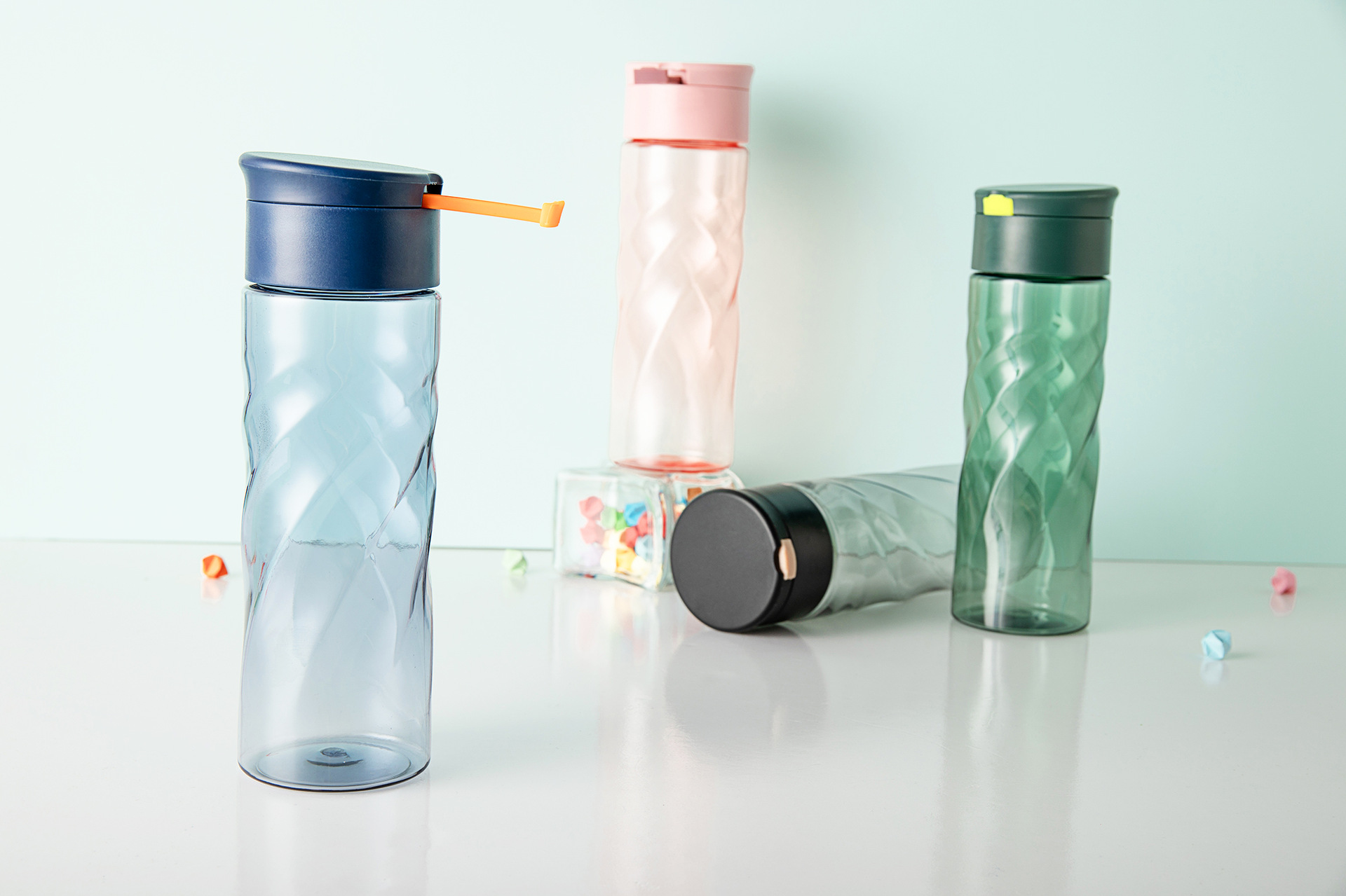 Screw space cup outdoor sports cup series new twist sealed leakproof cup drop resistant and impact resistant cup