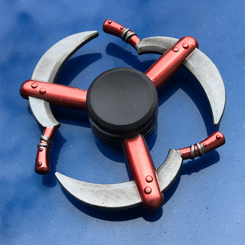 Xu Jutao New Chicken Metal Fidget Spinner Popular Fortress Hand Spinner Jesus Survival Toy Stall