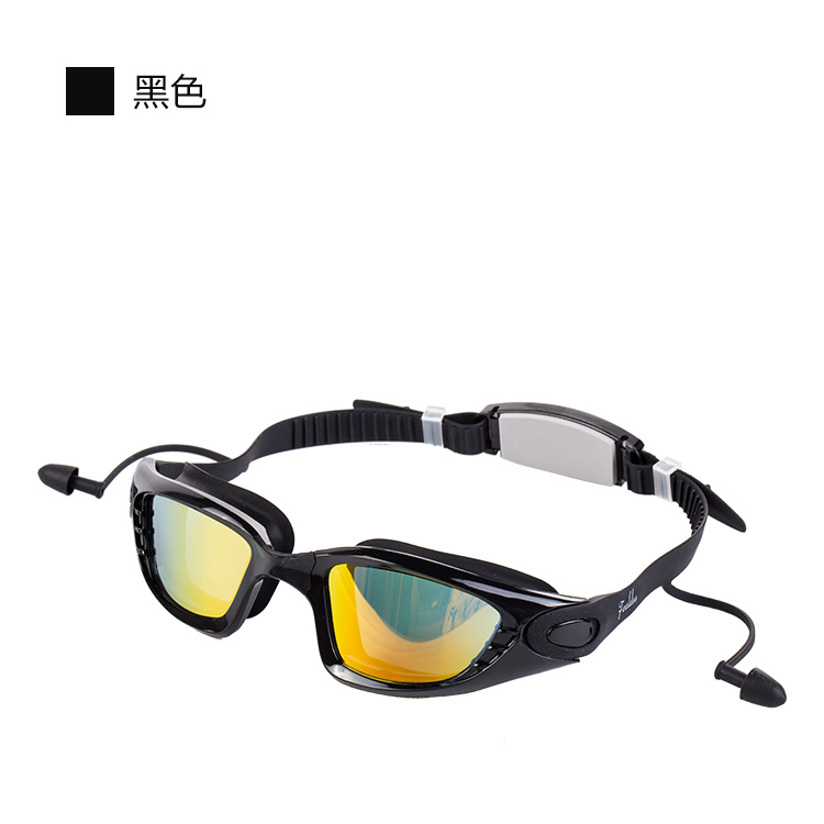 Hot style electroplating goggles for swimming goggles waterproof mist adult goggles adult goggles box manufactur
