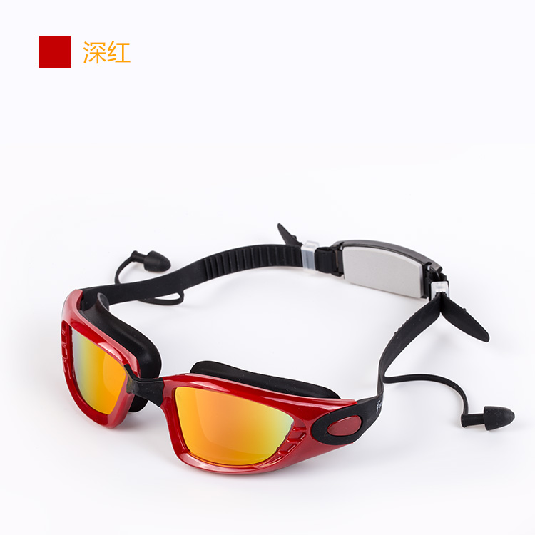 Hot style electroplating goggles for swimming goggles waterproof mist adult goggles adult goggles box manufactur