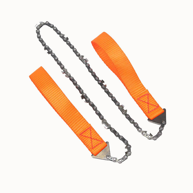 24-Inch Portable Hand-Pull Chainsaw Outdoor Survival Hand Sawing Garden Logging Manual Saw Outdoor Wire Saw