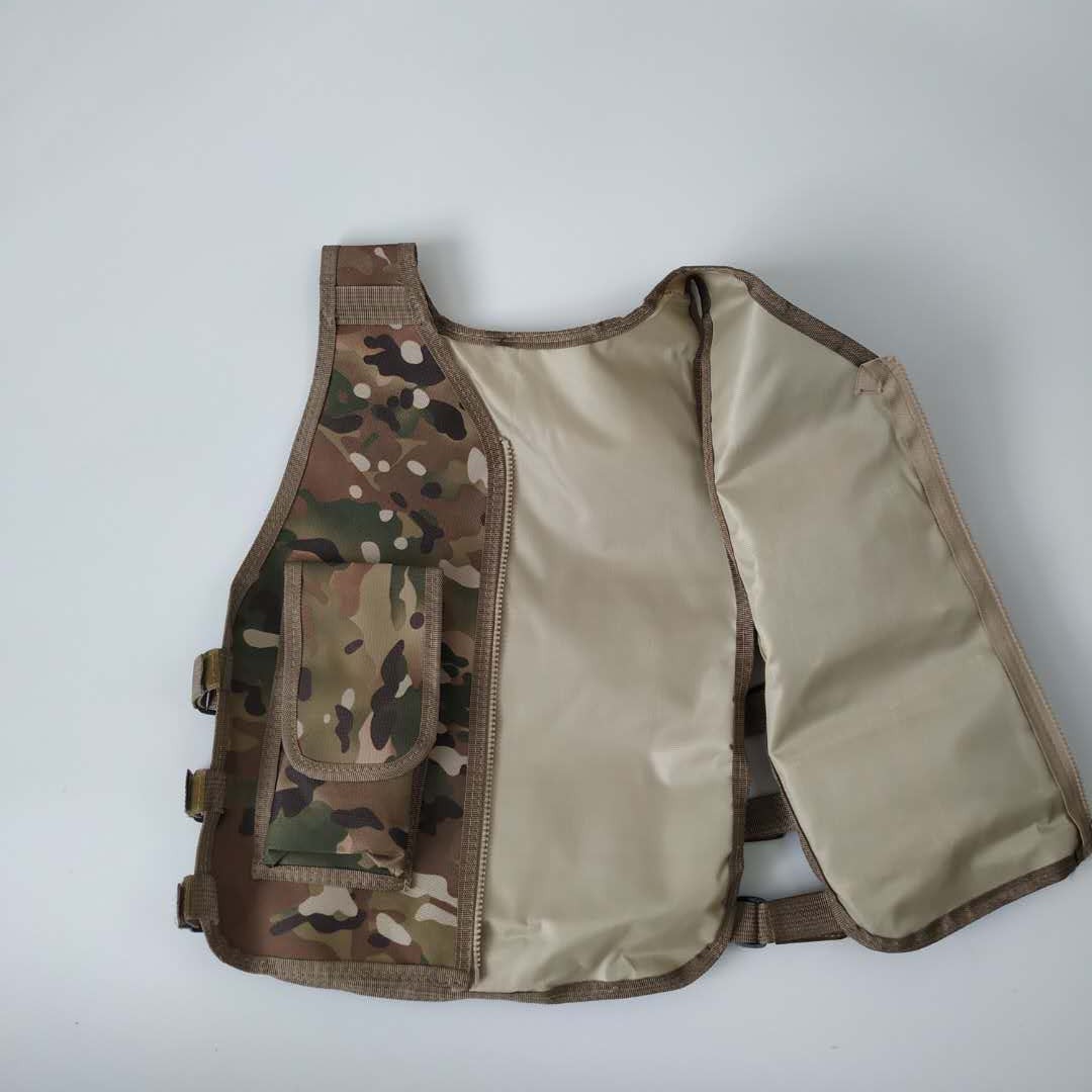 Camouflage Children&#039;s Clothing Camouflage Clothing Chicken-Eating Military Fans Outdoor Jesus Survival Children&#039;s Vest Level 3 Armor Clothing Tactical Vest