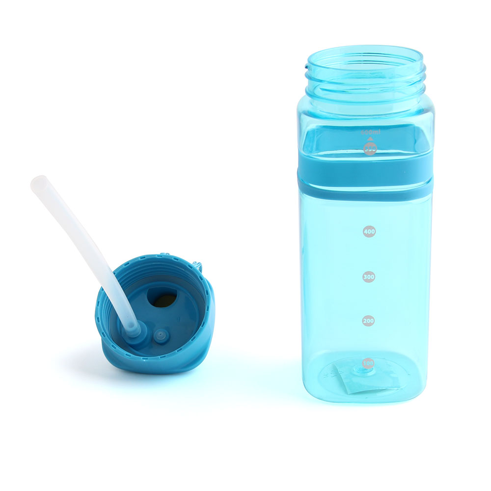 Handy portable cup double - mouthed space cup for students of men and women sports cup square cup body plastic
