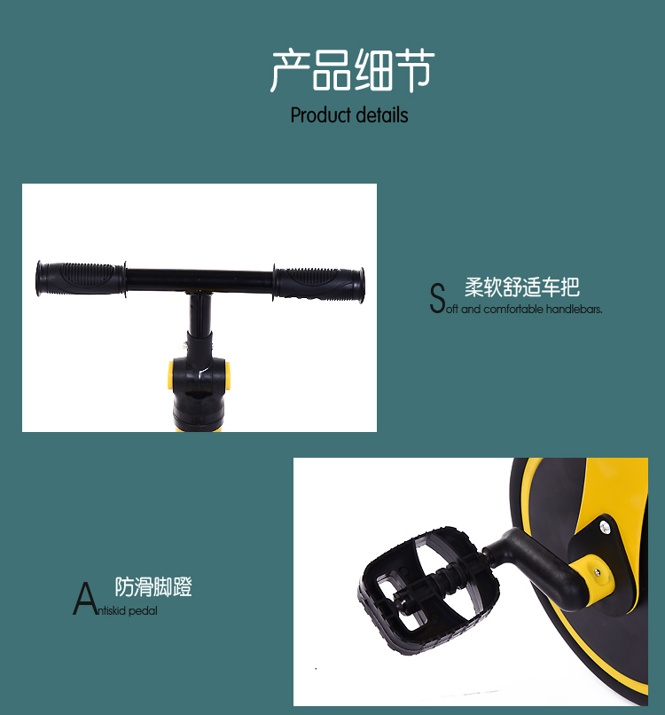 Children's Pedal Multifunctional Tricycle Multifunctional Baby Walker Baby Hand Push Bicycle Baby Walking Car