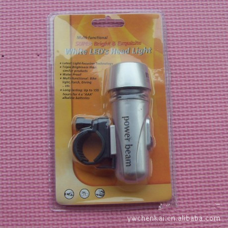 Mini 5LED bicycle headlight flashlight 708 60g