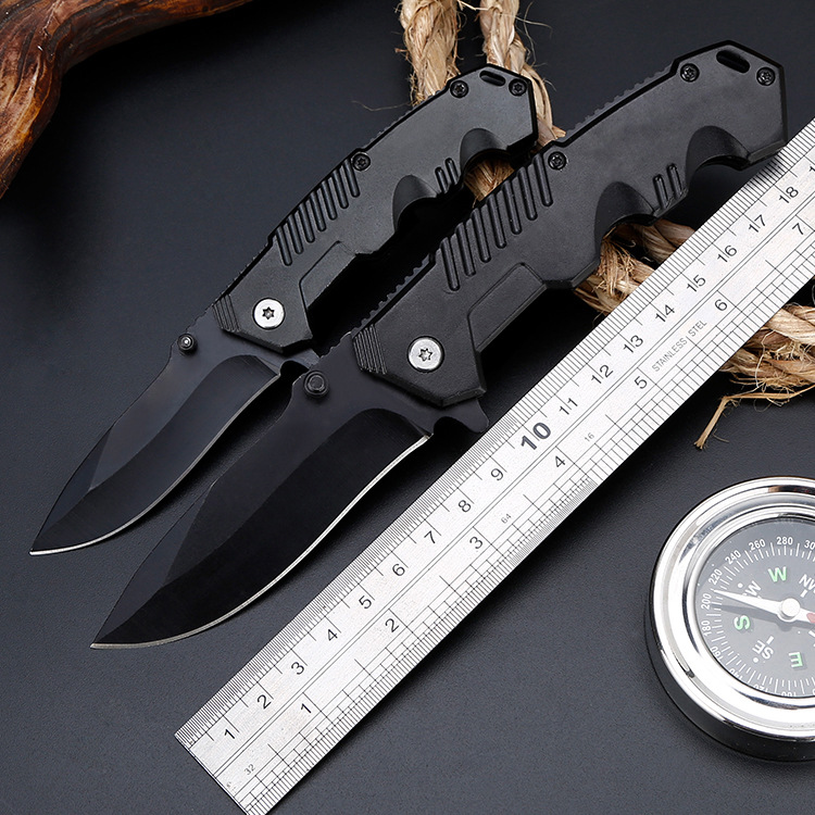 Modern  Large and Small Number Folding Knife Field Survival Multi-Function Folding Knife Self-Defense Outdoor Knife