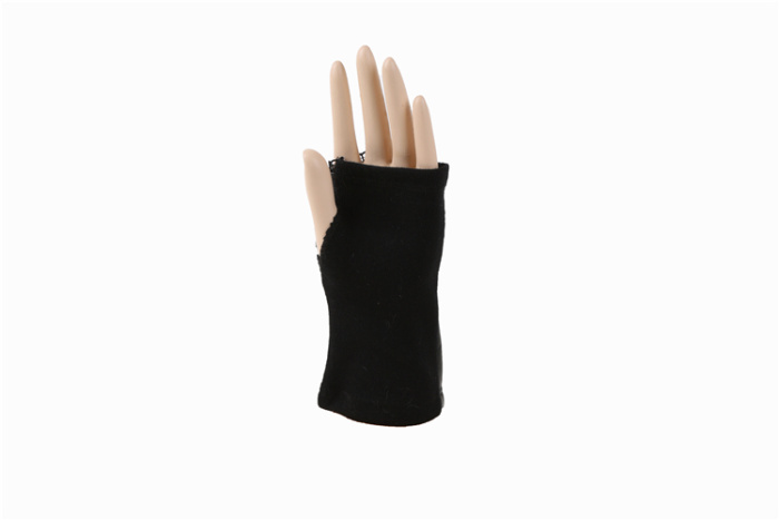Tiger king 2017 new women's lace sheepskin fashion half-finger gloves