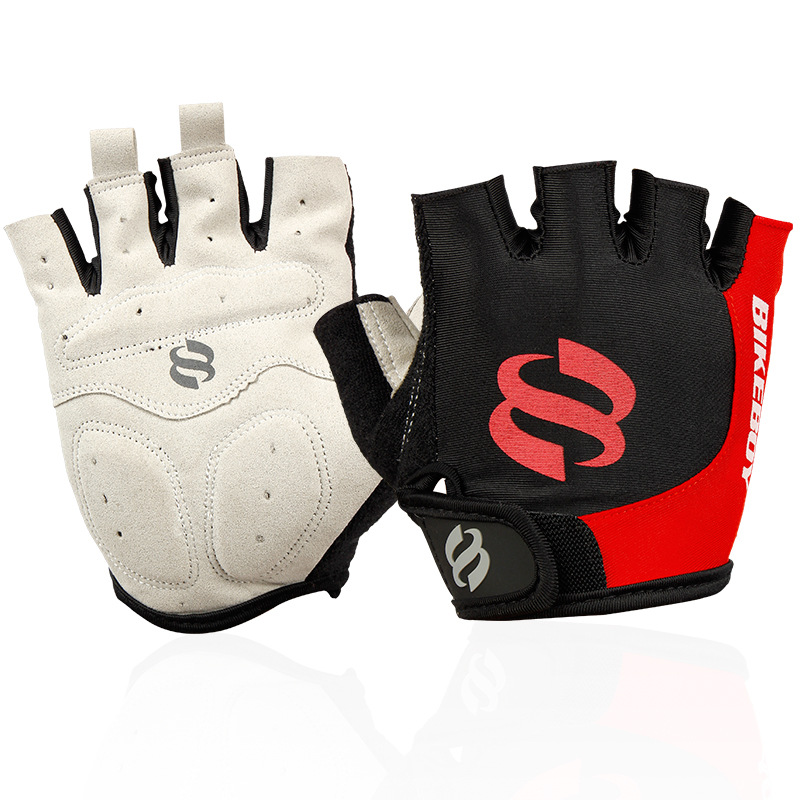 Summer Half-Finger Riding Gloves Thin Men and Women Breathable Sun Protection Fitness Mountaineering Open Finger Tactical Half Finger Gloves