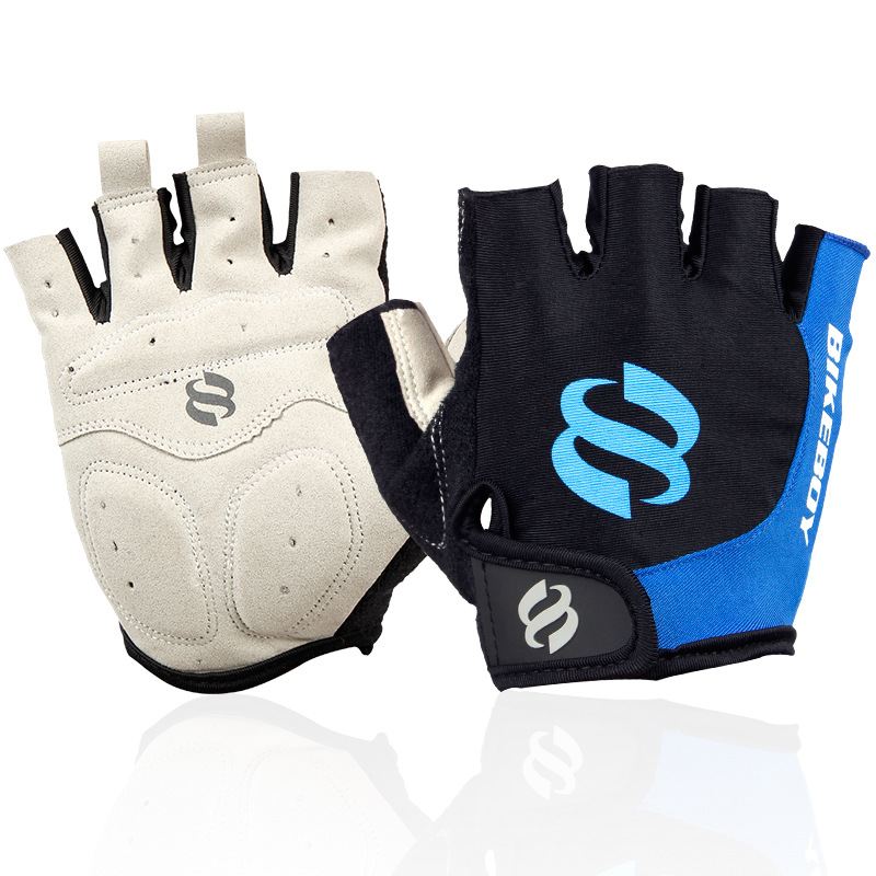 Summer Half-Finger Riding Gloves Thin Men and Women Breathable Sun Protection Fitness Mountaineering Open Finger Tactical Half Finger Gloves