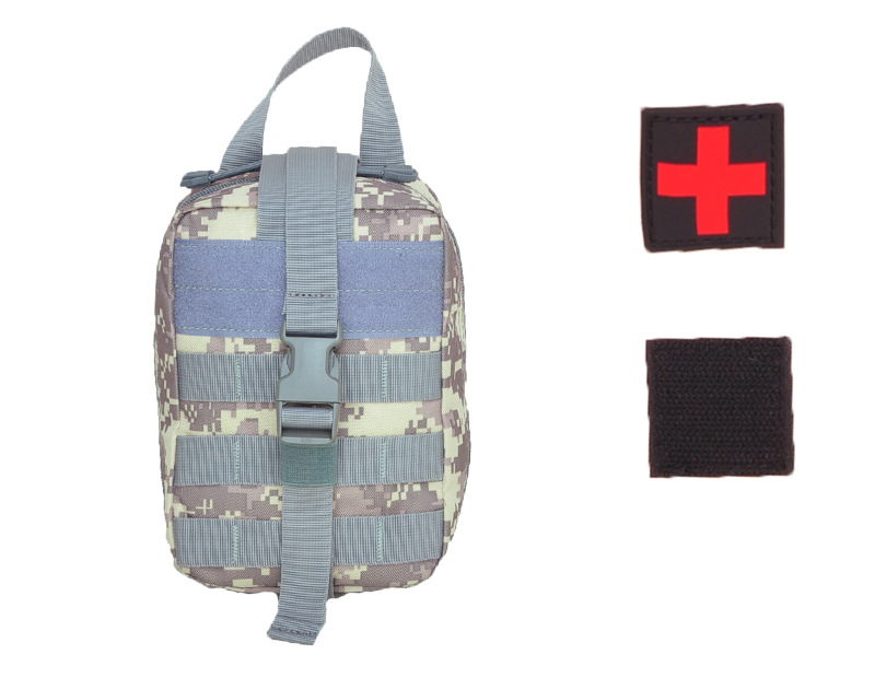 Molle Tactical Medical Attached Parts Bag Camouflage Emergency Outdoor Mountaineering Survival Kit