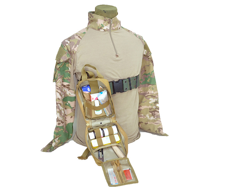 Molle Tactical Medical Attached Parts Bag Camouflage Emergency Outdoor Mountaineering Survival Kit