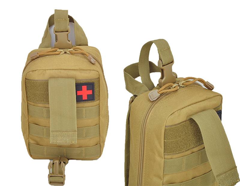 Molle Tactical Medical Attached Parts Bag Camouflage Emergency Outdoor Mountaineering Survival Kit