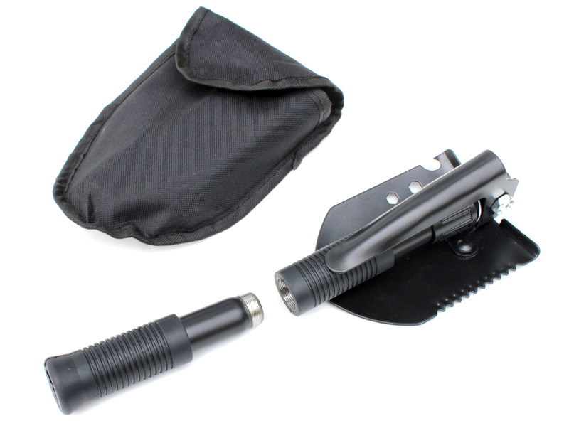 Multifunctional Shovel Lifesaving Shovel Thickened Double Handle Shovel Camping Shovel Small Folding Shovel Army Shovel Army Spade Outdoor