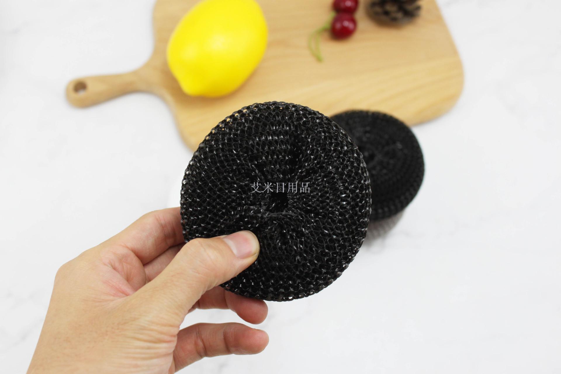Black, white and grey 6g plastic tennis ball 6 plastic cleaning balls in one net bag Black, white and grey 6g plastic tennis ball 6 plastic cleaning balls in one net bag