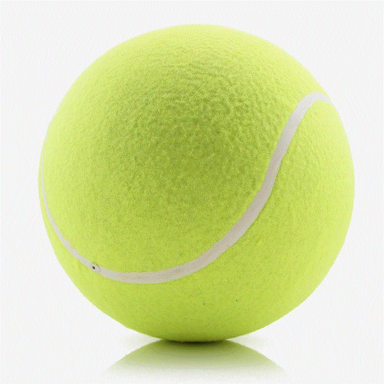 Manufacturer direct-selling inflatable signature big tennis ball 6 inch 15.2cm pet advertising collection LOGO Manufacturer direct-selling inflatable signature big tennis ball 6 inch 15.2cm pet advertising collection LOGO