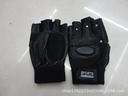 Leather gloves outdoor sporting protective leather 2014 Sun half-finger glove factory direct modification &lt;上一件下一件&gt;&lt;/上一件下一件&gt;