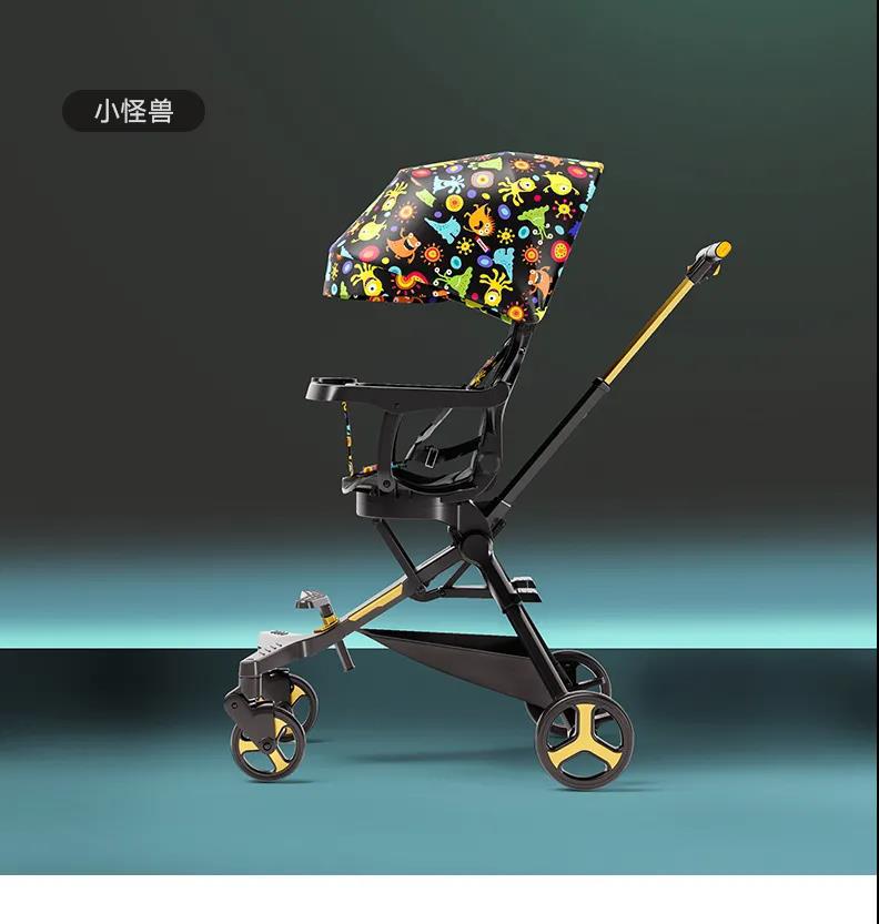 Playkids Proco X7 Baby Baby Stroller Baby Walking Two-Way Folding Bicycle