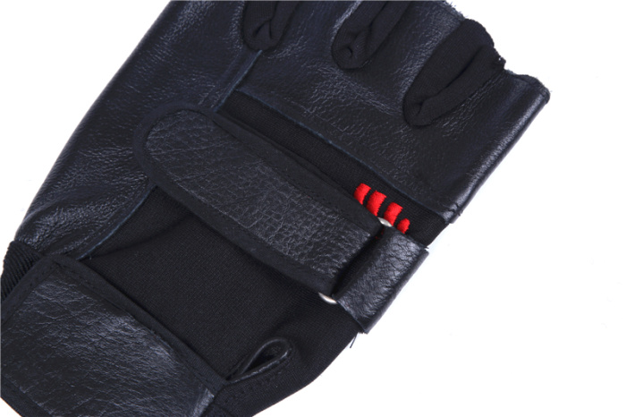 Sports gloves riding cattlehide half-finger gloves durable and anti-skid gloves Sports gloves riding cattlehide half-finger gloves durable and anti-skid gloves