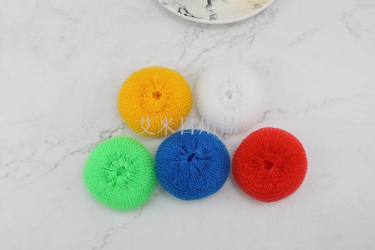 6g3 sets of eco-friendly colored plastic wire cleaning ball pet/pp fiber woven tennis ball wholesale brush pot 6g3 sets of eco-friendly colored plastic wire cleaning ball pet/pp fiber woven tennis ball wholesale brush pot