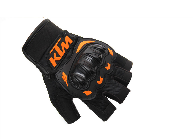 Cross-Border Supply KTM Motorcycle Outdoor Half-Finger Riding Gloves Manufacturer