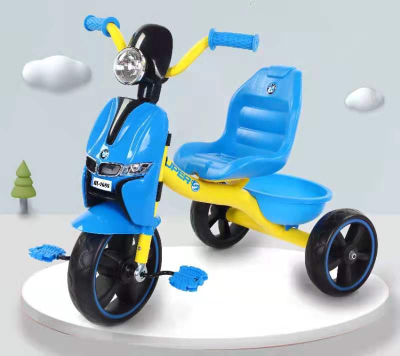 Children&#039;s Tricycle Bicycle Men&#039;s and Women&#039;s Baby and Infant Trolley Bicycle 1-3-6 Years Old Large Size Perambulator