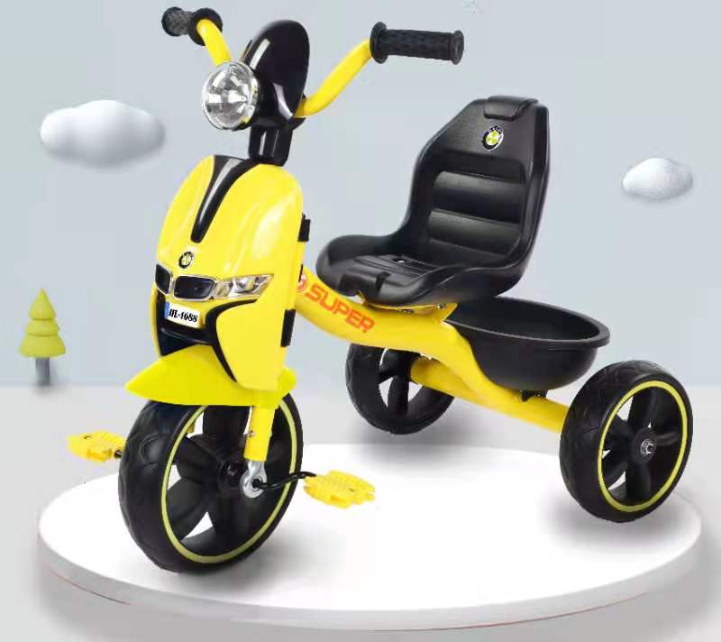 Children's Tricycle Bicycle Men's and Women's Baby and Infant Trolley Bicycle 1-3-6 Years Old Large Size Perambulator