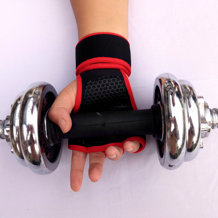 Men's and Women's Summer Fitness Gloves Finger-Exposed Wrist Guard Equipment Wait Lifting Anti-Calluses Sports Weightlifting Half-Finger Riding Gloves Logo Men's and Women's Summer Fitness Gloves Finger-Exposed Wrist Guard Equipment Wait Lifting Anti-Calluses Sports Weightlifting Half-Finger Riding Gloves Logo