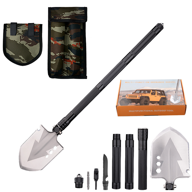 Camping Outdoor Multi-Functional Soldier Shovel Outdoor Camping Supplies Engineering Shovel Folding Table for Car Carbon Steel Soldier Shovel Camping Outdoor Multi-Functional Soldier Shovel Outdoor Camping Supplies Engineering Shovel Folding Table for Car Carbon Steel Soldier Shovel
