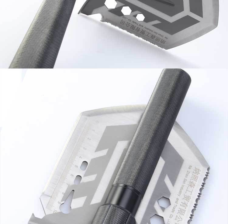 Shovel MultiFunctional Military Shovel Folding Military Soldier Scraper Manganese Steel Special Forces Shovel Germany Shovel MultiFunctional Military Shovel Folding Military Soldier Scraper Manganese Steel Special Forces Shovel Germany