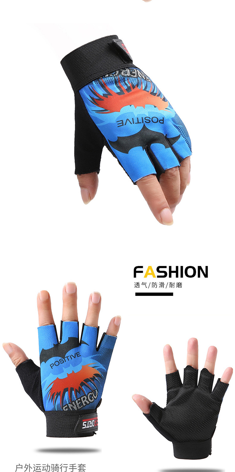 Manufacturer Direct Wholesale Bat Cycling Fishing Half-Finger Fitness Gloves Breathable Comfortable and Non-Slip Wear-Resistant and Sweat-Wiping Four Seasons Manufacturer Direct Wholesale Bat Cycling Fishing Half-Finger Fitness Gloves Breathable Comfortable and Non-Slip Wear-Resistant and Sweat-Wiping Four Seasons