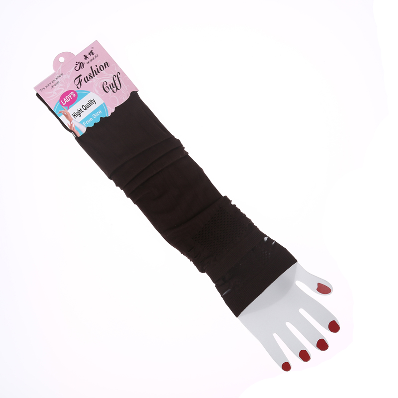 Longer section Half-finger gloves fashion fake sleeves