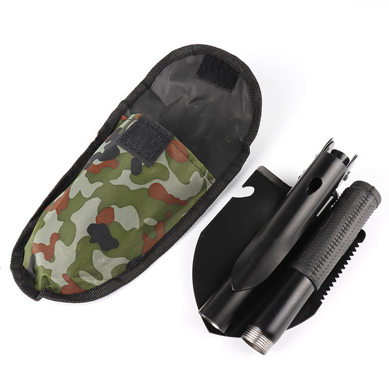 Portable Small Soldier Shovel Fishing MultiFunction Tool Shovel Outdoor Camping MultiPurpose Folding Gardening Shovel