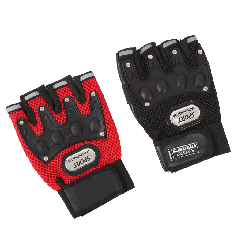 Outdoor sport half-finger riding gloves