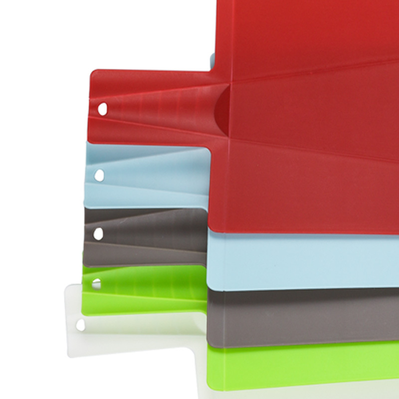 Creative Foldable Plastic Cutting Board Practical Shovel-Shaped Cutting Board Kitchen Utensils Folding Cutting Board