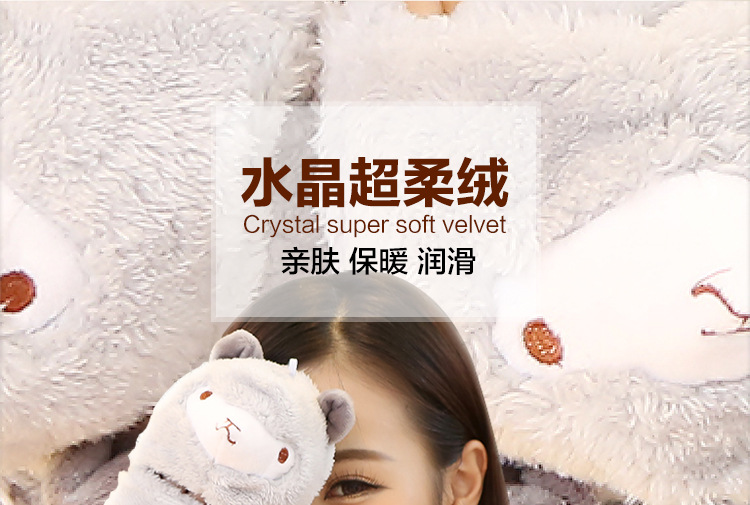 Winter new half-finger gloves creative cute hand-drawn gloves cartoon gloves garment accessories supplies wholesale Winter new half-finger gloves creative cute hand-drawn gloves cartoon gloves garment accessories supplies wholesale