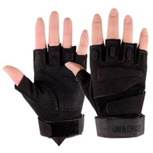 Carbon Fiber Half-Finger Tactical Gloves Military Fans Combat Special Forces Fighting Wear-Resistant Motorcycle Riding Sports Protection