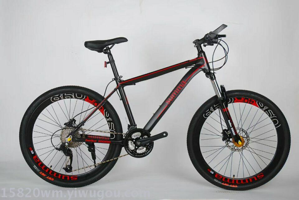 bicycle aluminum alloy mountain bike carbon fiber bike 27 speed oil-like dish