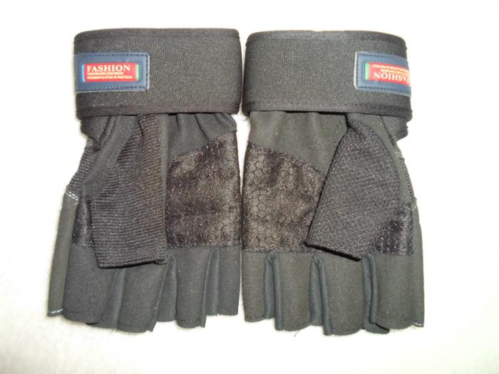 Men's Microfiber wristband half-finger exercise fitness gloves Men's Microfiber wristband half-finger exercise fitness gloves