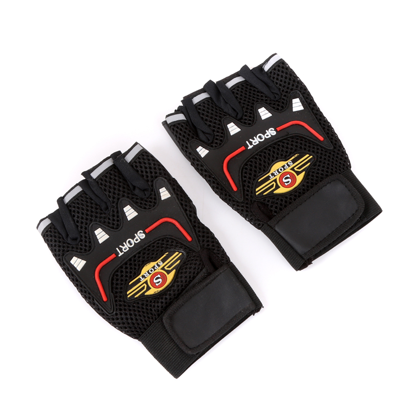 Outdoor sport half-finger riding gloves